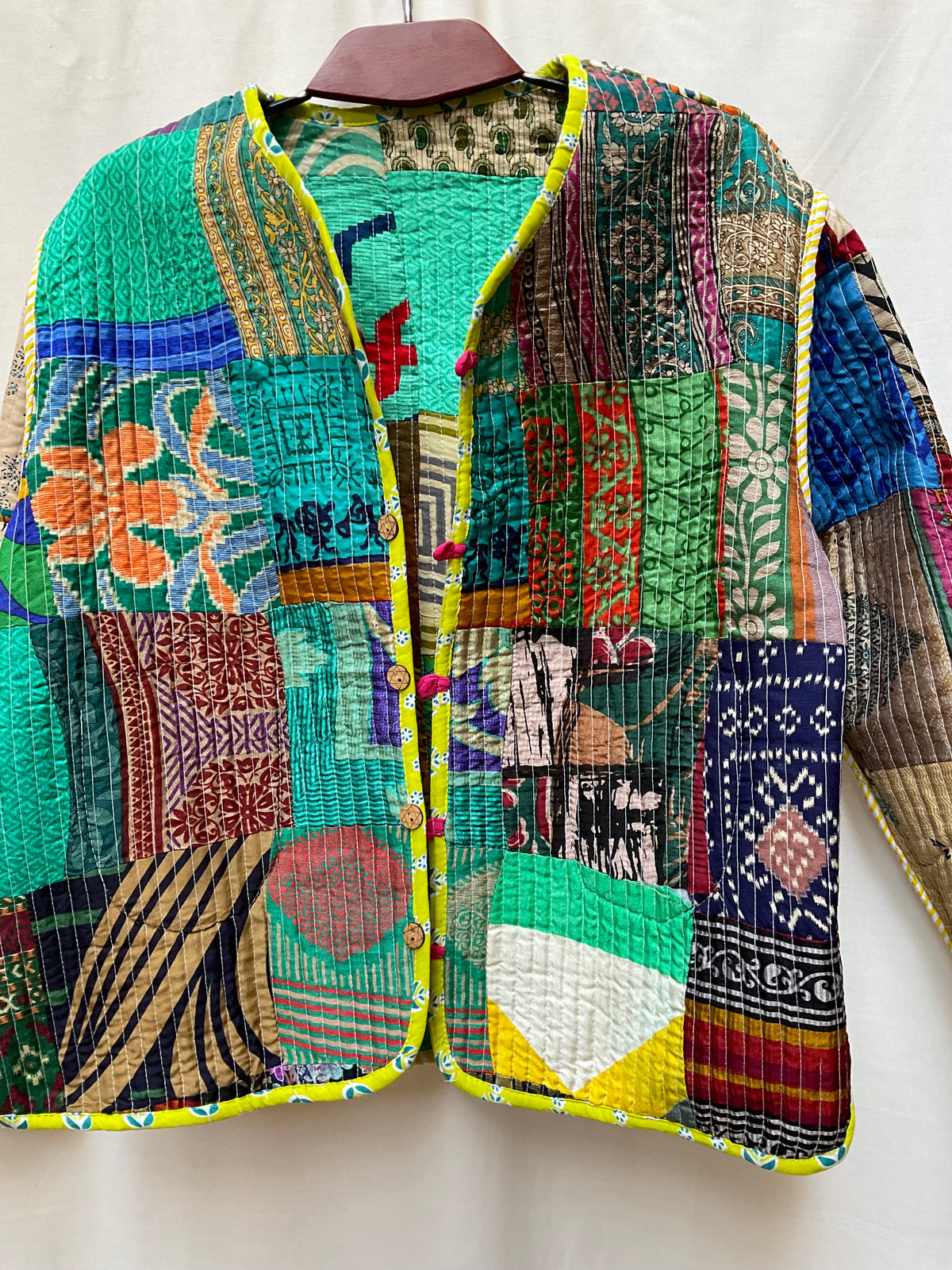 The Reversible Artisan Silk Jacket| Multi Colors