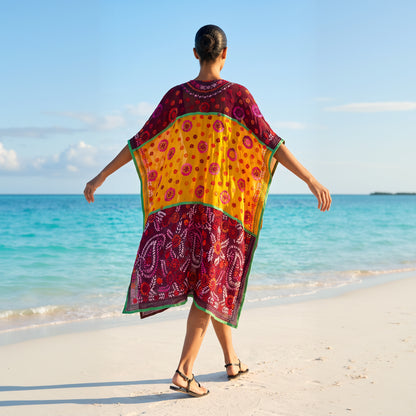 Vera Hand Embroidered Kimono