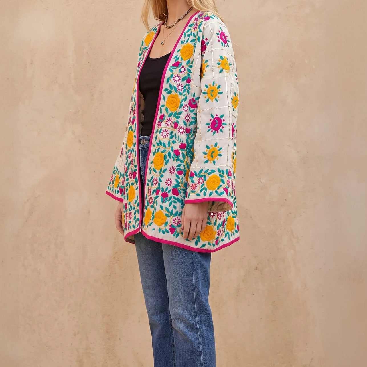 The Artisan Cardigan| White