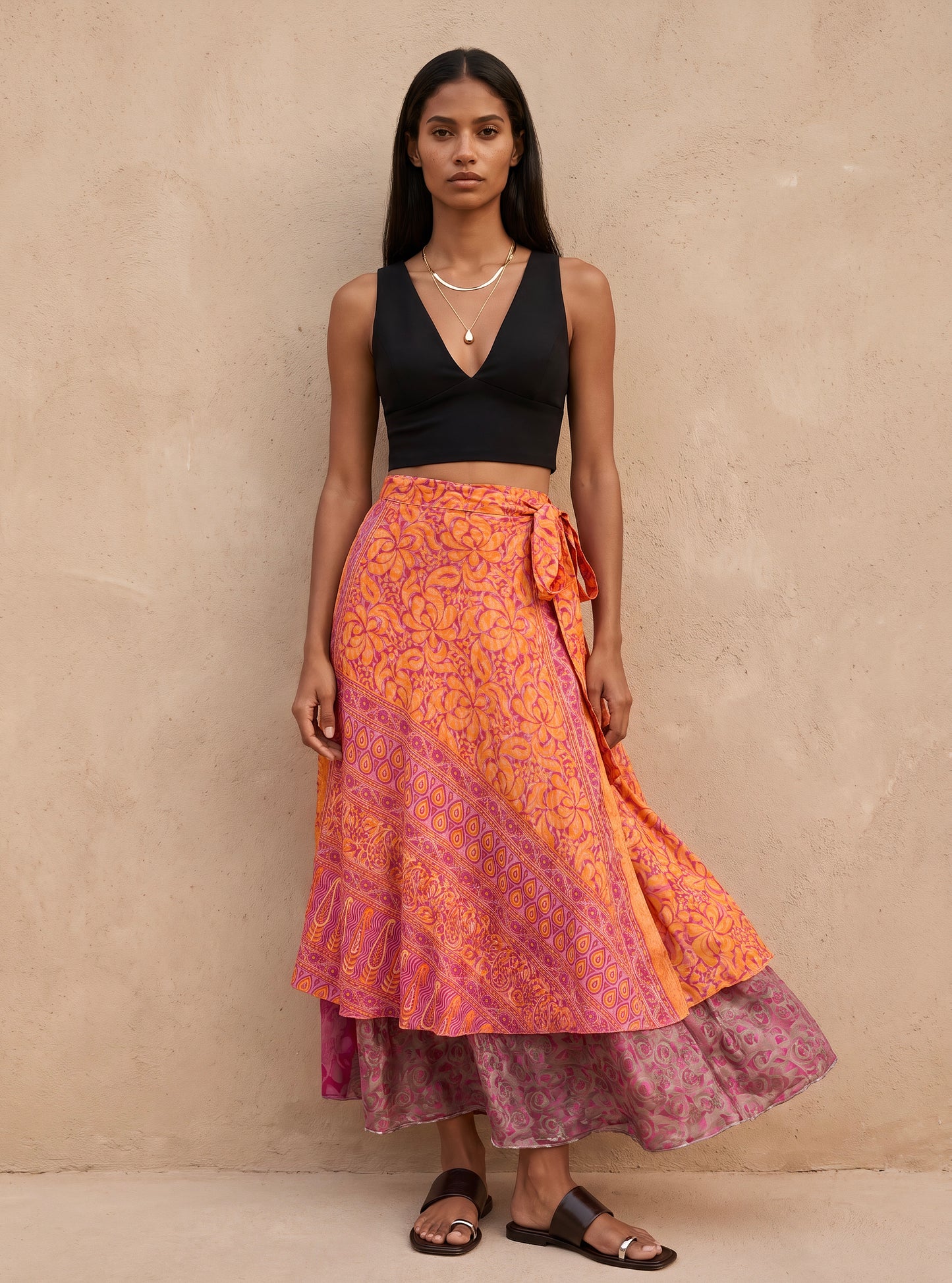 Multi-Wrap Skirt & Dress| Peachy