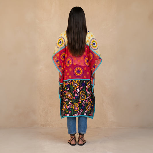 Zola Hand Embroidered Kimono