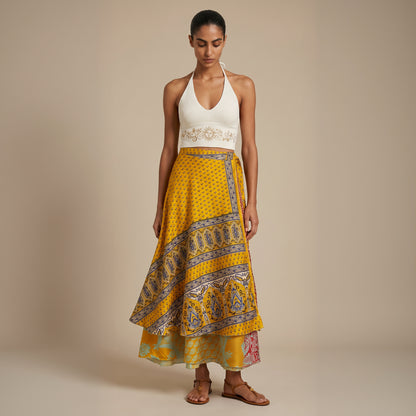 Multi-Wrap Skirt & Dress | Yellows