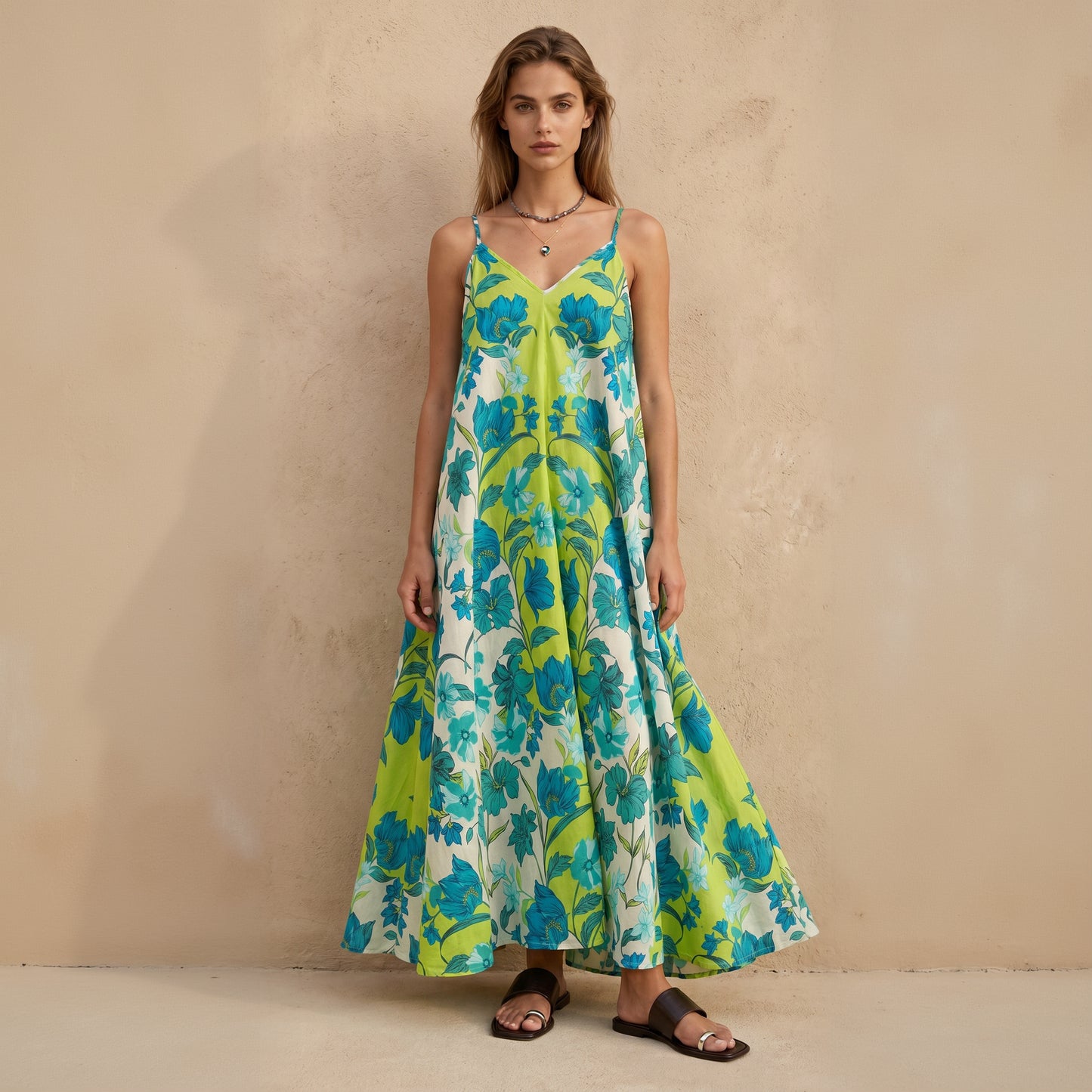 The Riviera Maxi Slip Pure Cotton