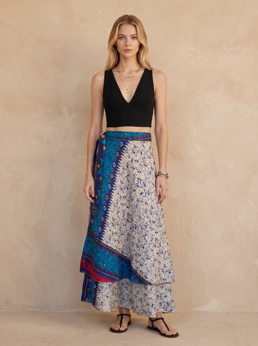 Multi-Wrap Skirt & Dress| Marbles