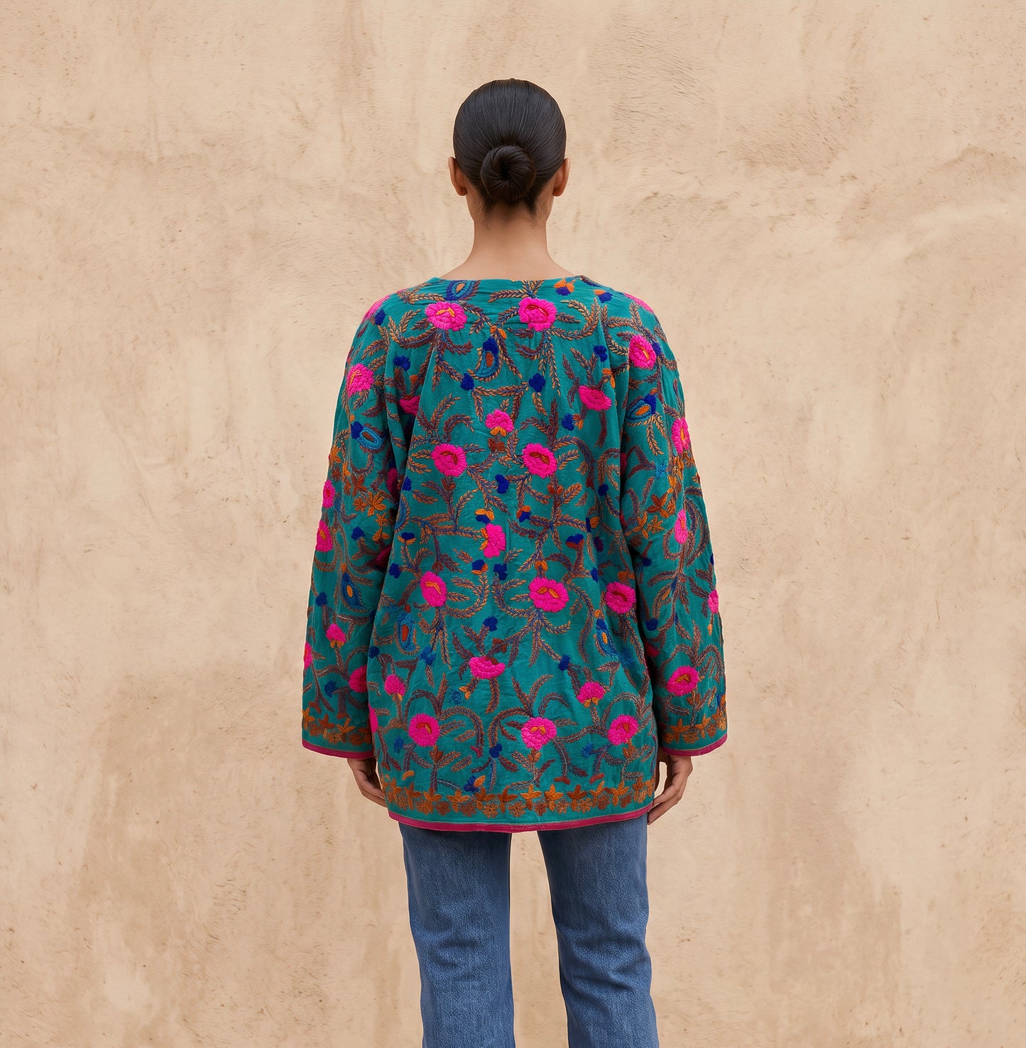 The Artisan Cardigan| Cotton Earthy Colors