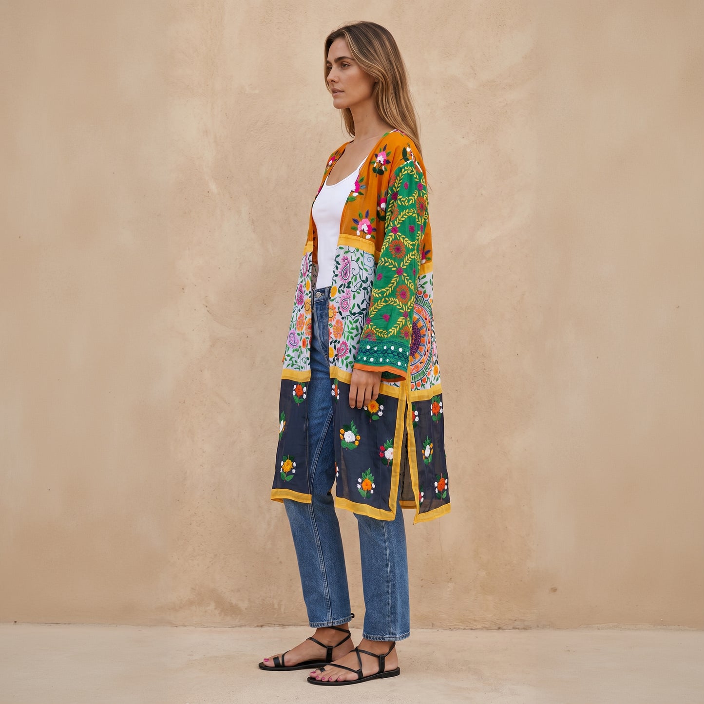 Tara Embroidered Kimono
