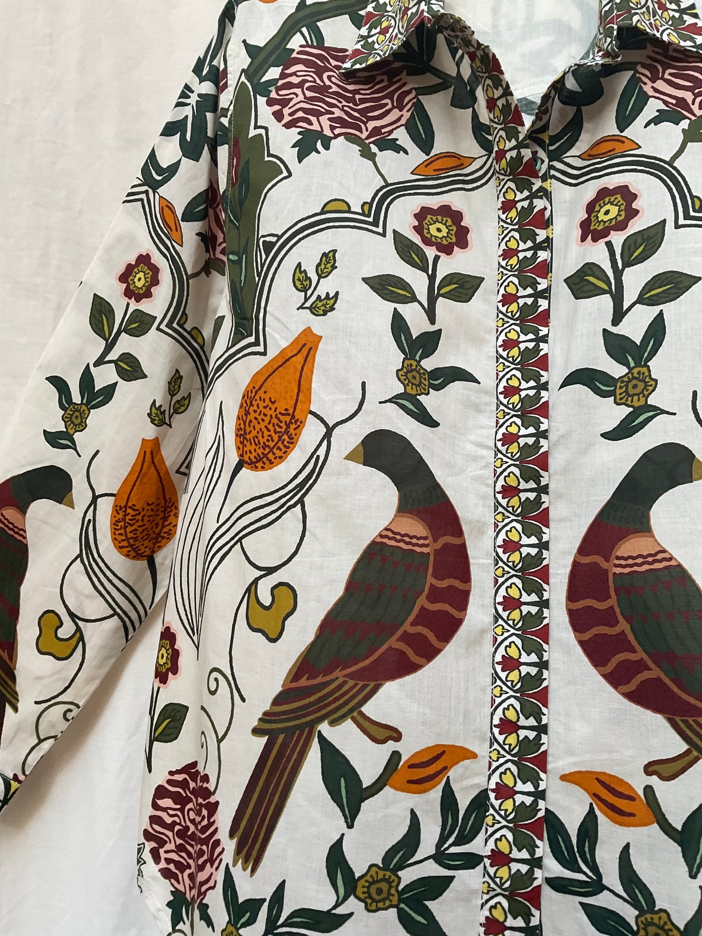 The Artisan Botanical Cotton Shirt