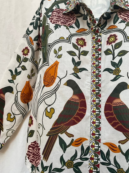 The Artisan Botanical Cotton Shirt