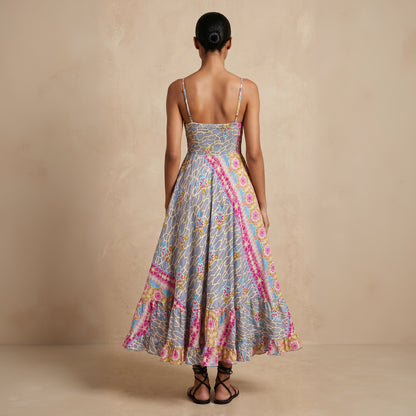 The Aurelia Silk Dress Pink
