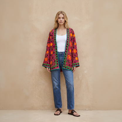 The Artisan Cardigan| Salsa