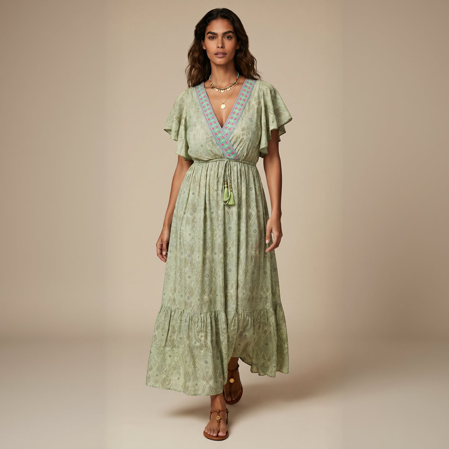 Blossom Silk Dress