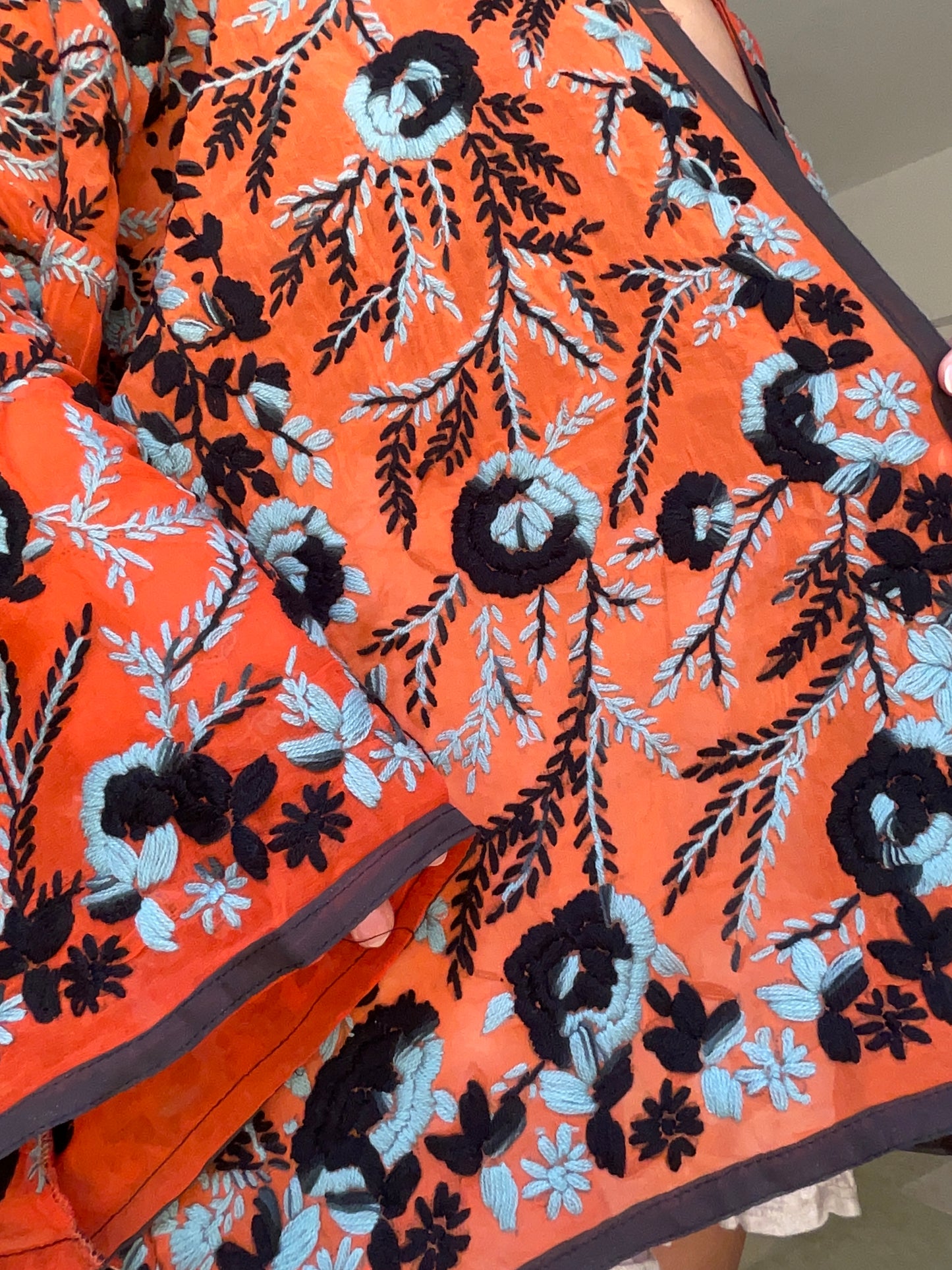 The Artisan Cardigan| Orange