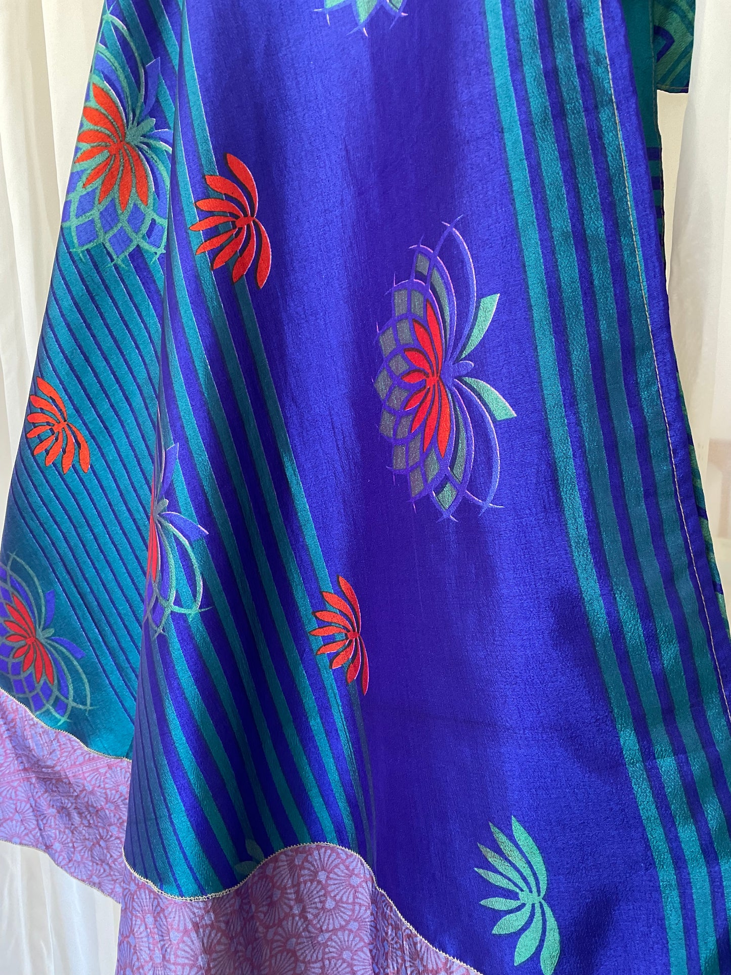 Multi-Wrap Skirt & Dress| Blue Lotus