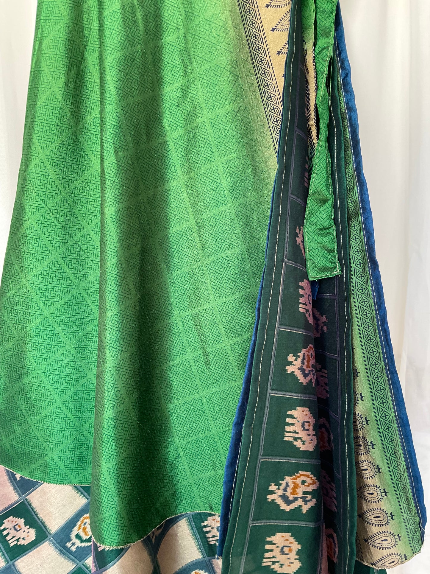 Multi-Wrap Skirt & Dress| Green Gold