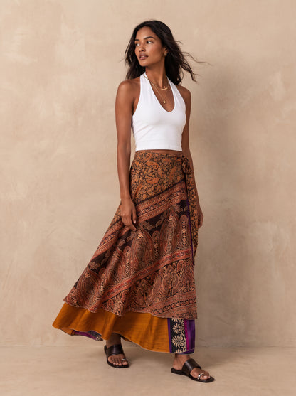 Multi-Wrap Skirt & Dress| Golden