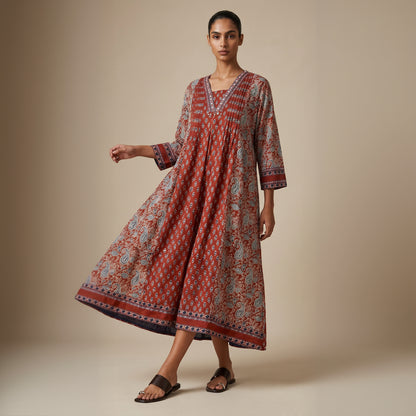 Paisley Heritage Cotton Dress