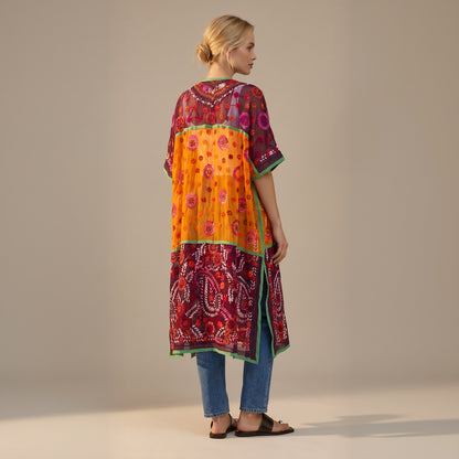 Vera Hand Embroidered Kimono