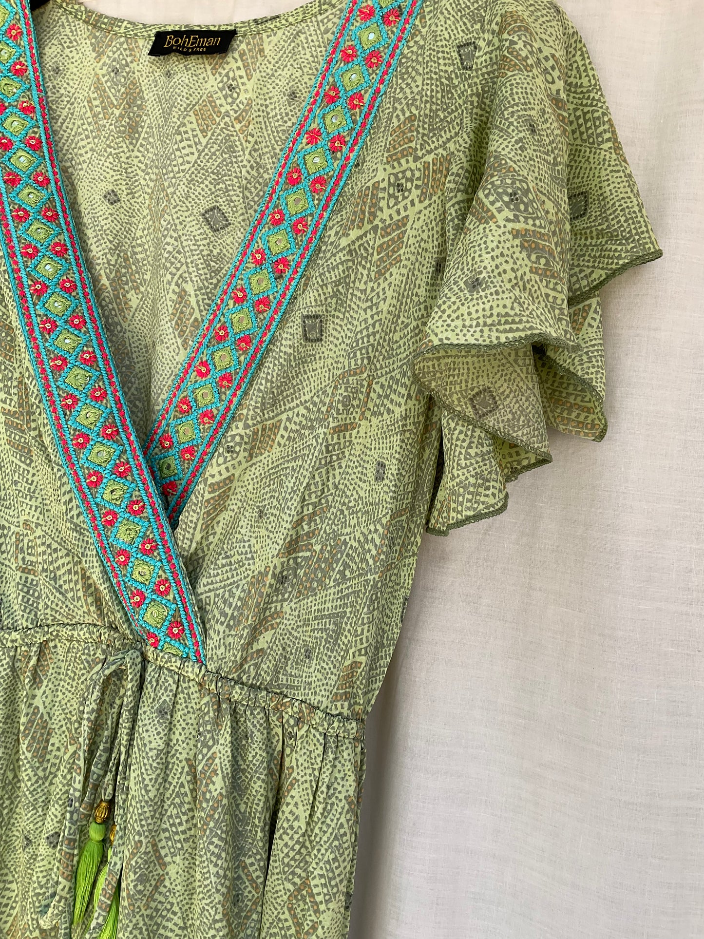 Blossom Silk Dress