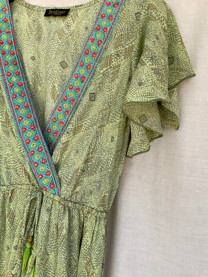 Blossom Silk Dress