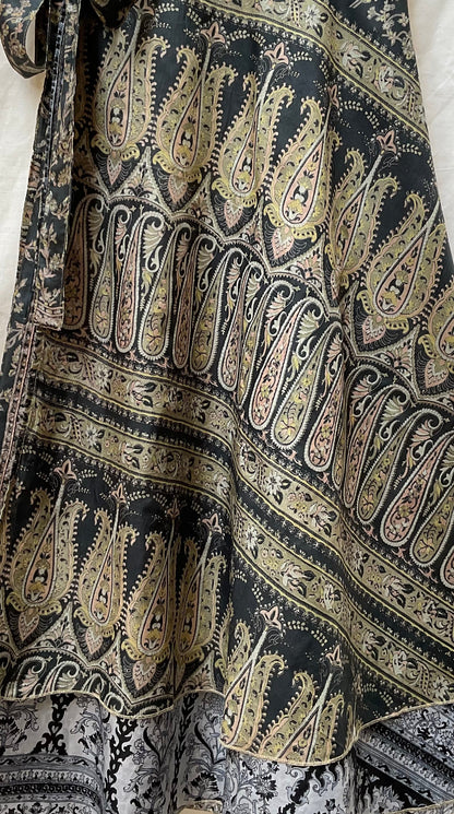 Multi-Wrap Skirt & Dress| Blackk