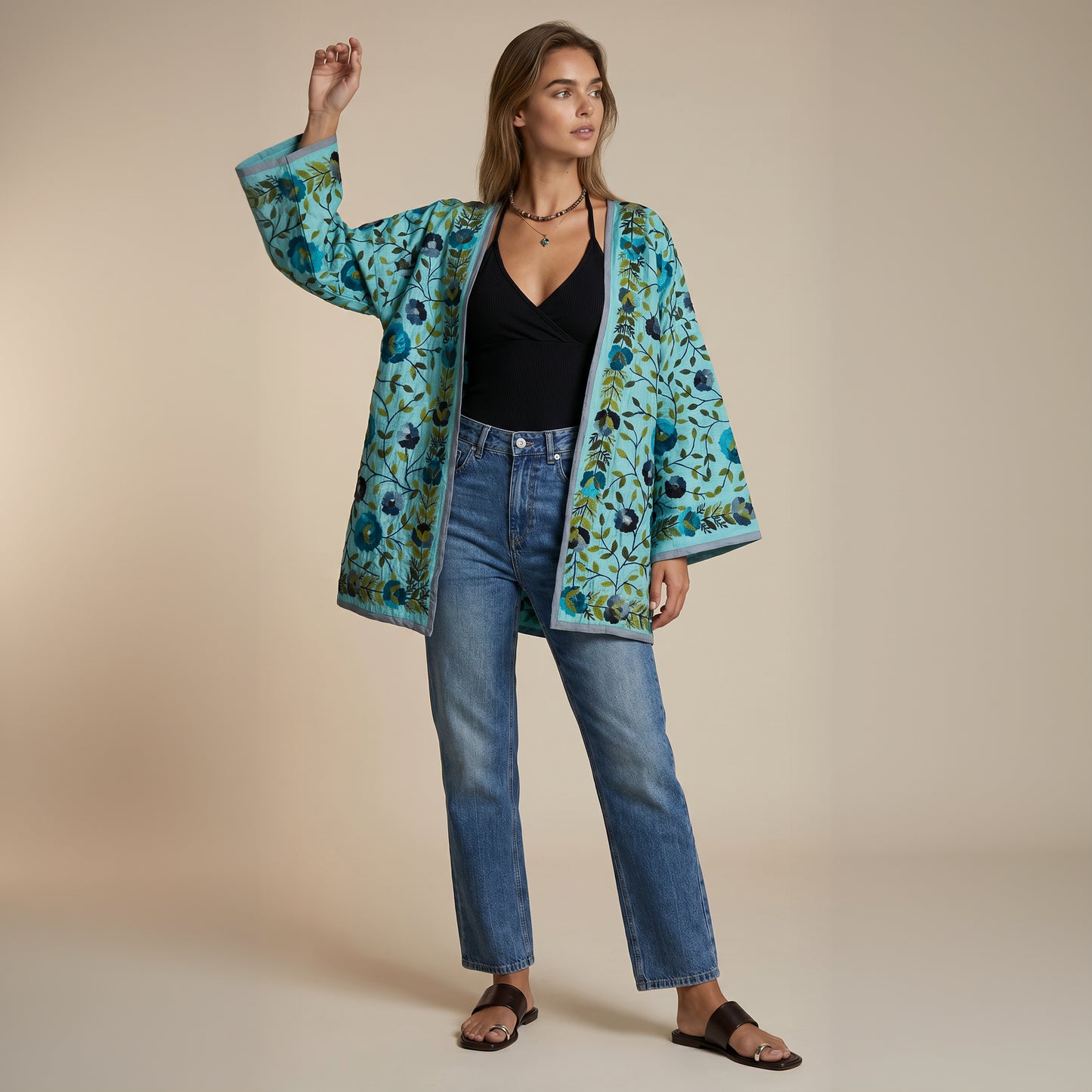 The Artisan Cardigan| Mint Green