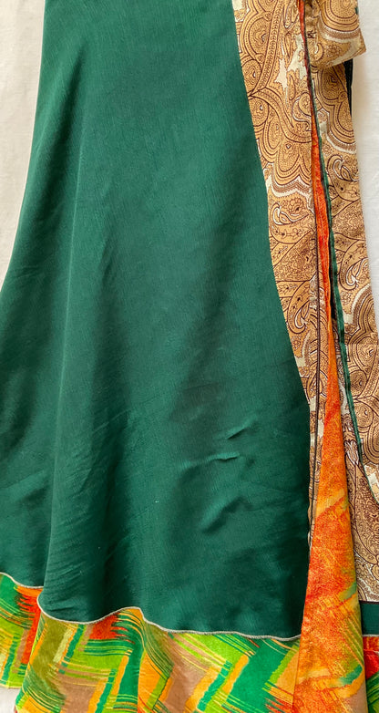 Multi-Wrap Skirt & Dress| Green