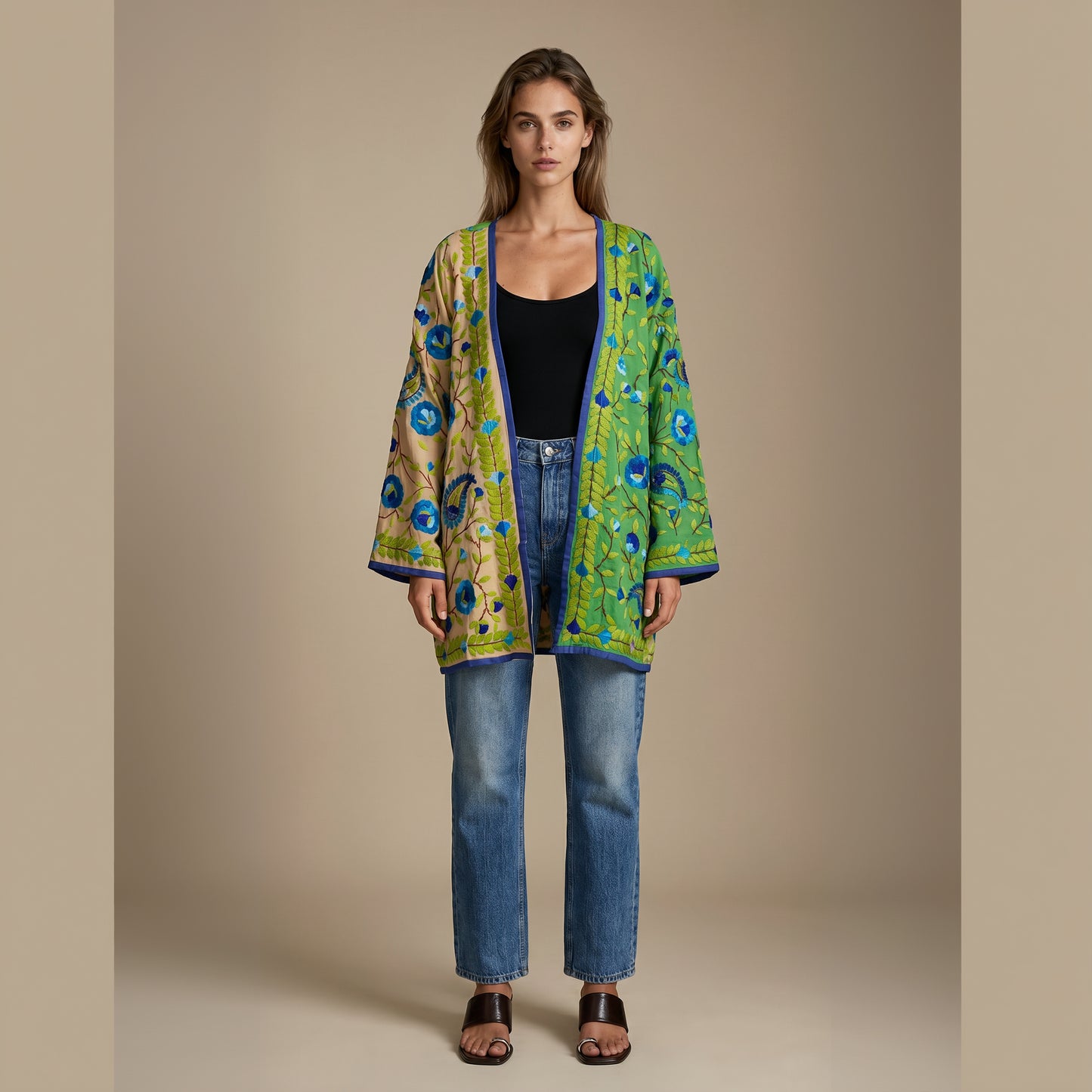 The Artisan Cardigan| Canary Green