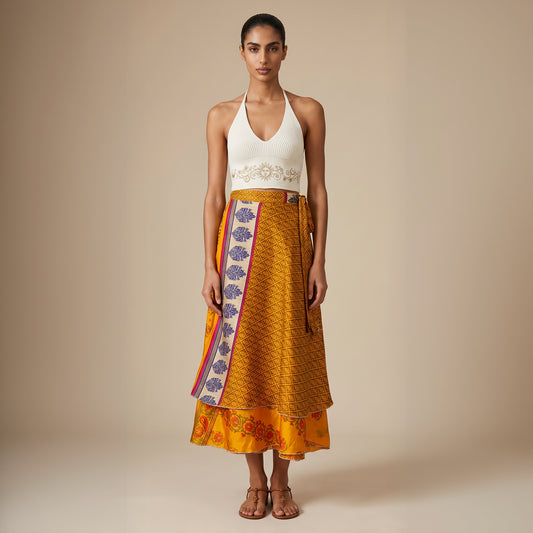 Multi-Wrap Skirt & Dress|Golden