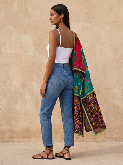 The Nomad Embroidered Kaftan Kimono
