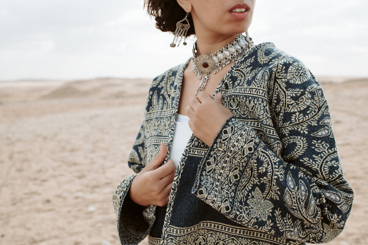 Emmer Reversible Cotton Jacket