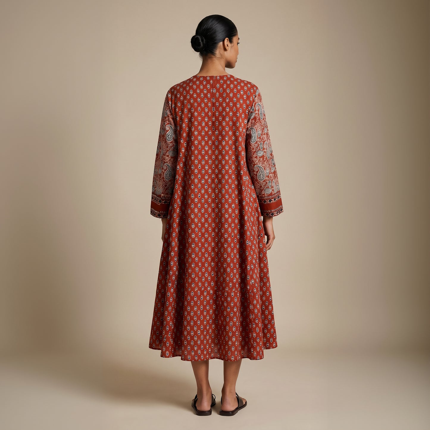 Paisley Heritage Cotton Dress