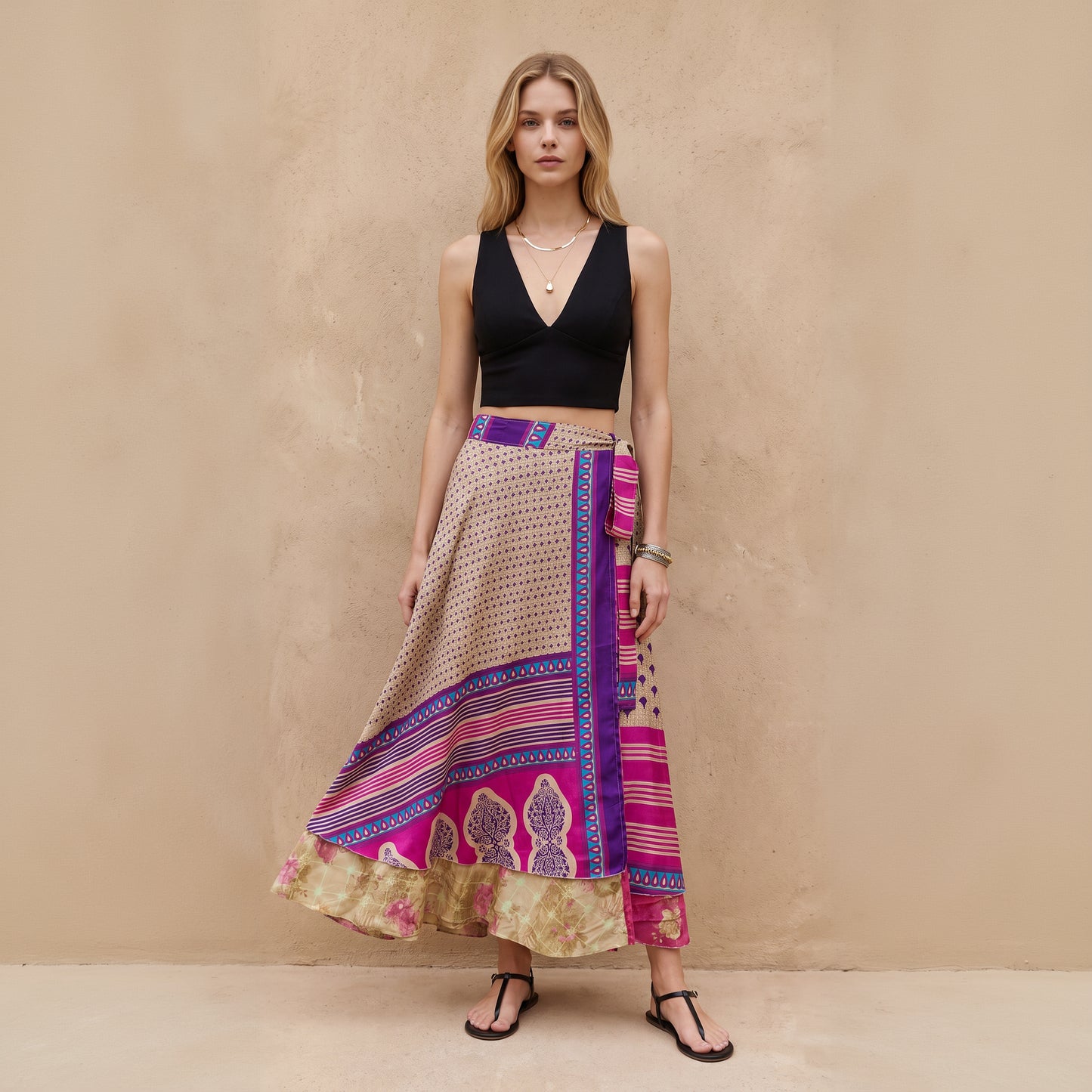 Multi-Wrap Skirt & Dress| Pinky