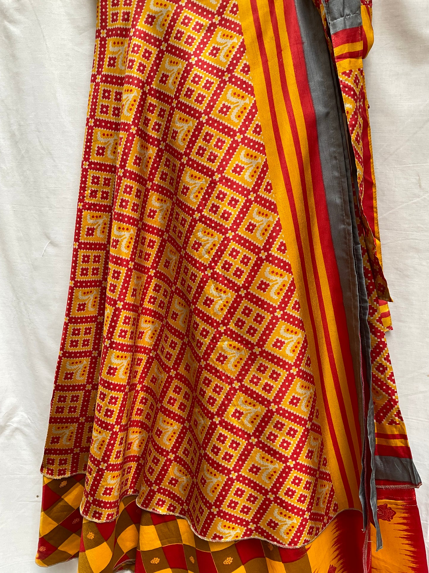 Multi-Wrap Skirt & Dress| Red
