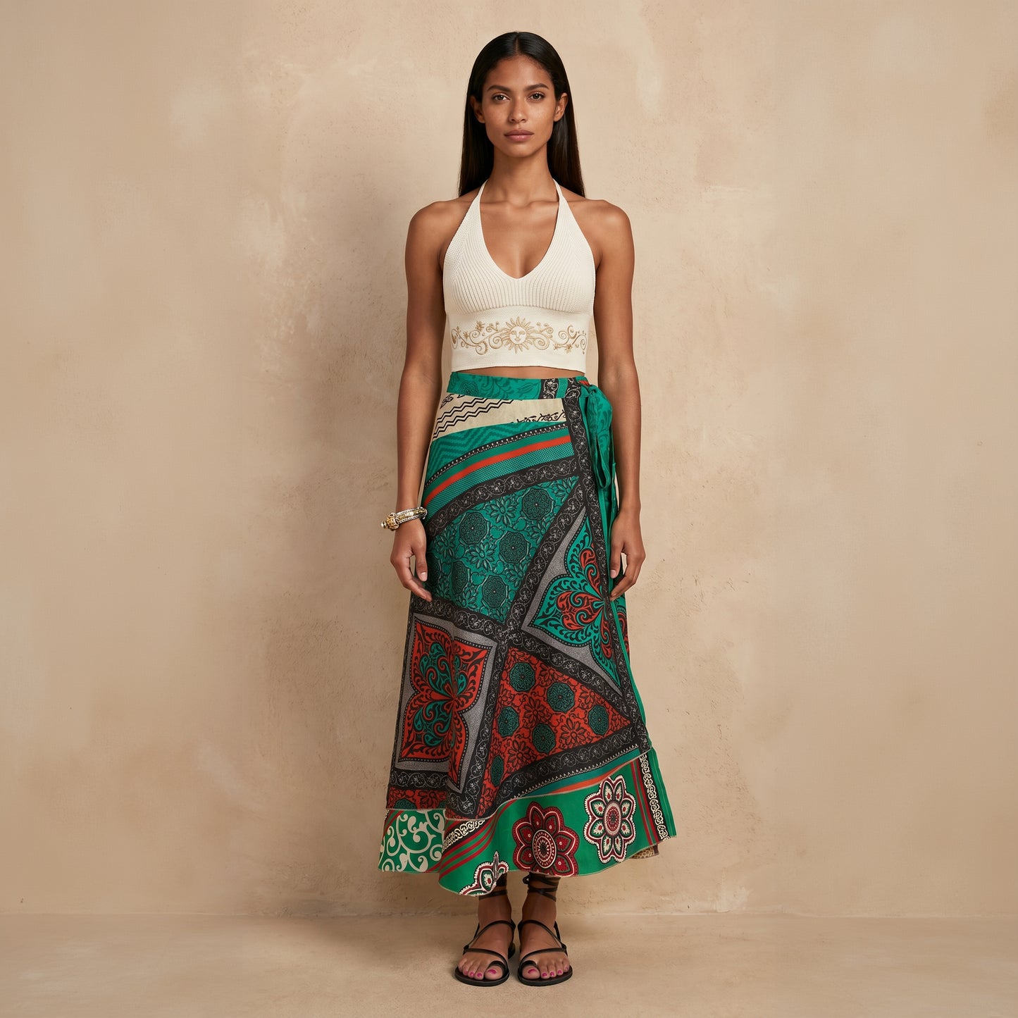 Multi-Wrap Skirt & Dress| Ottoman Emerald