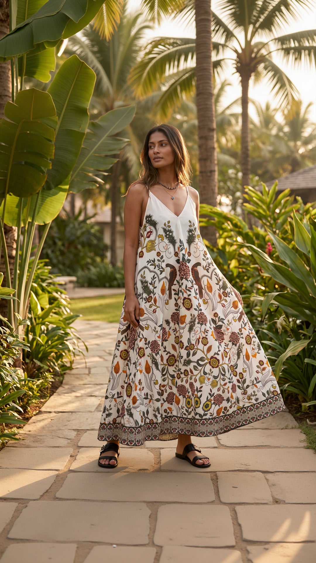 The Oasis Maxi Cotton Dress