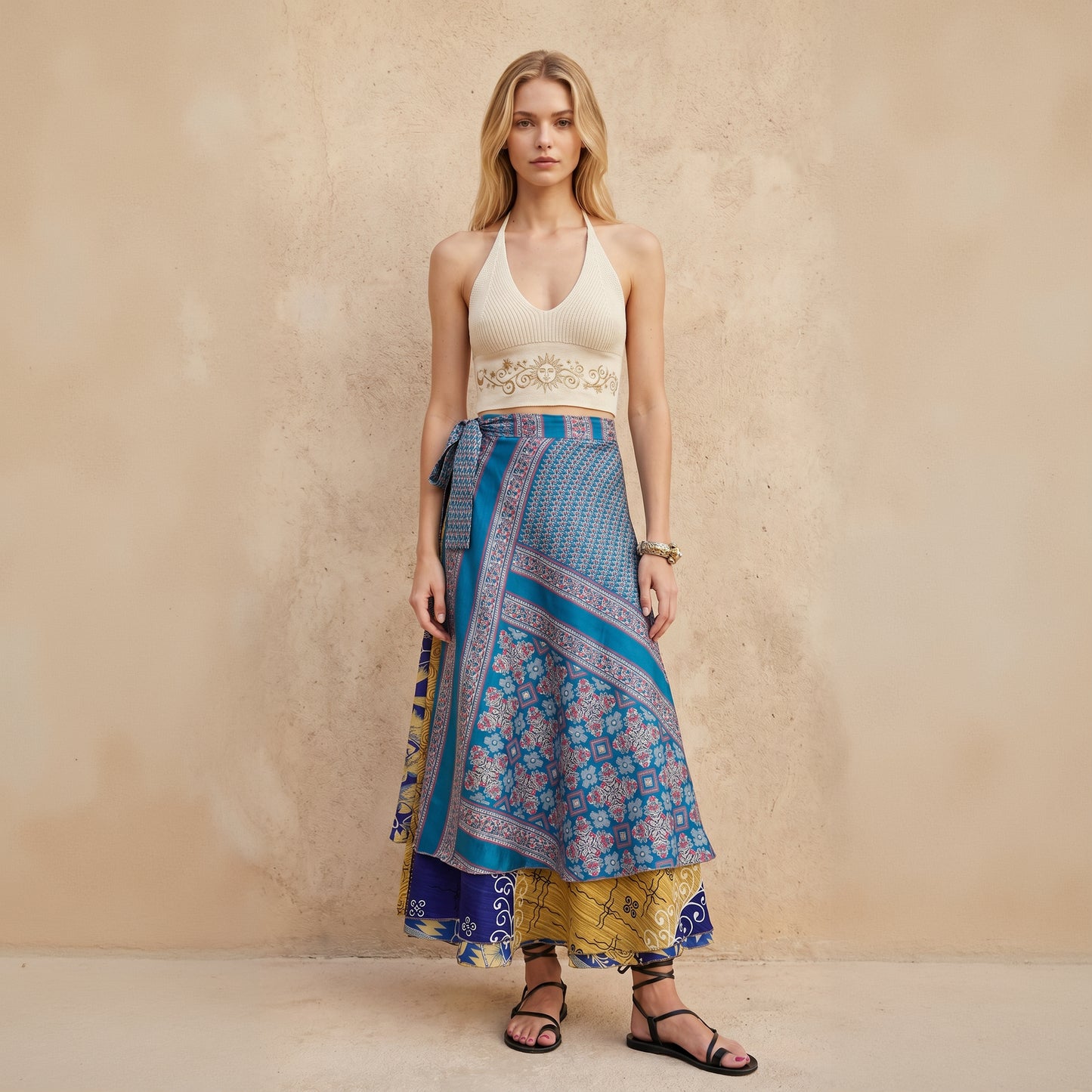 Multi-Wrap Skirt & Dress| Baby Blue