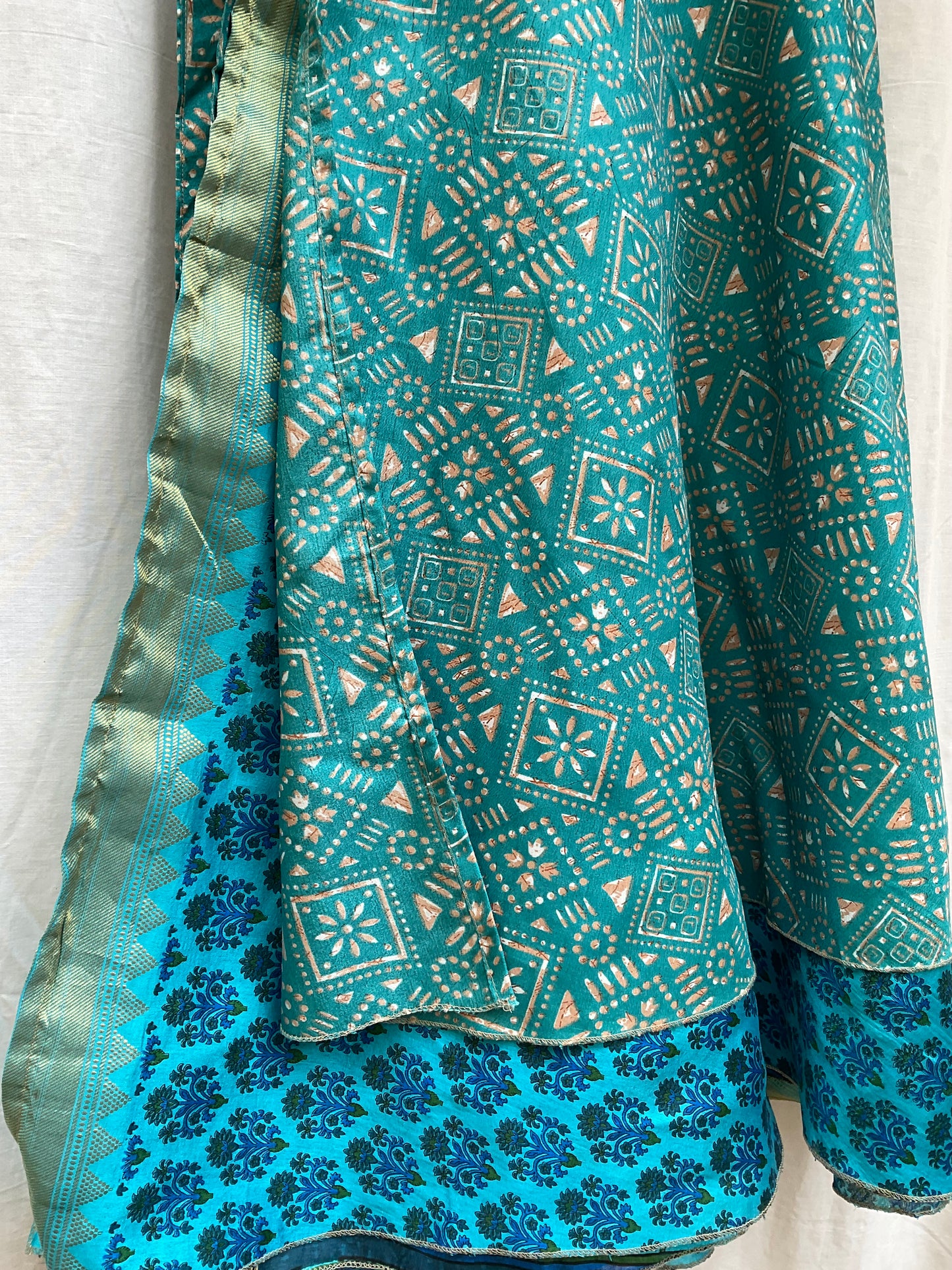 Multi-Wrap Skirt & Dress| Sky
