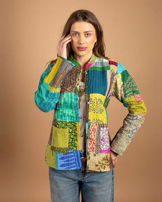 Leela Reversible Artisan Jacket
