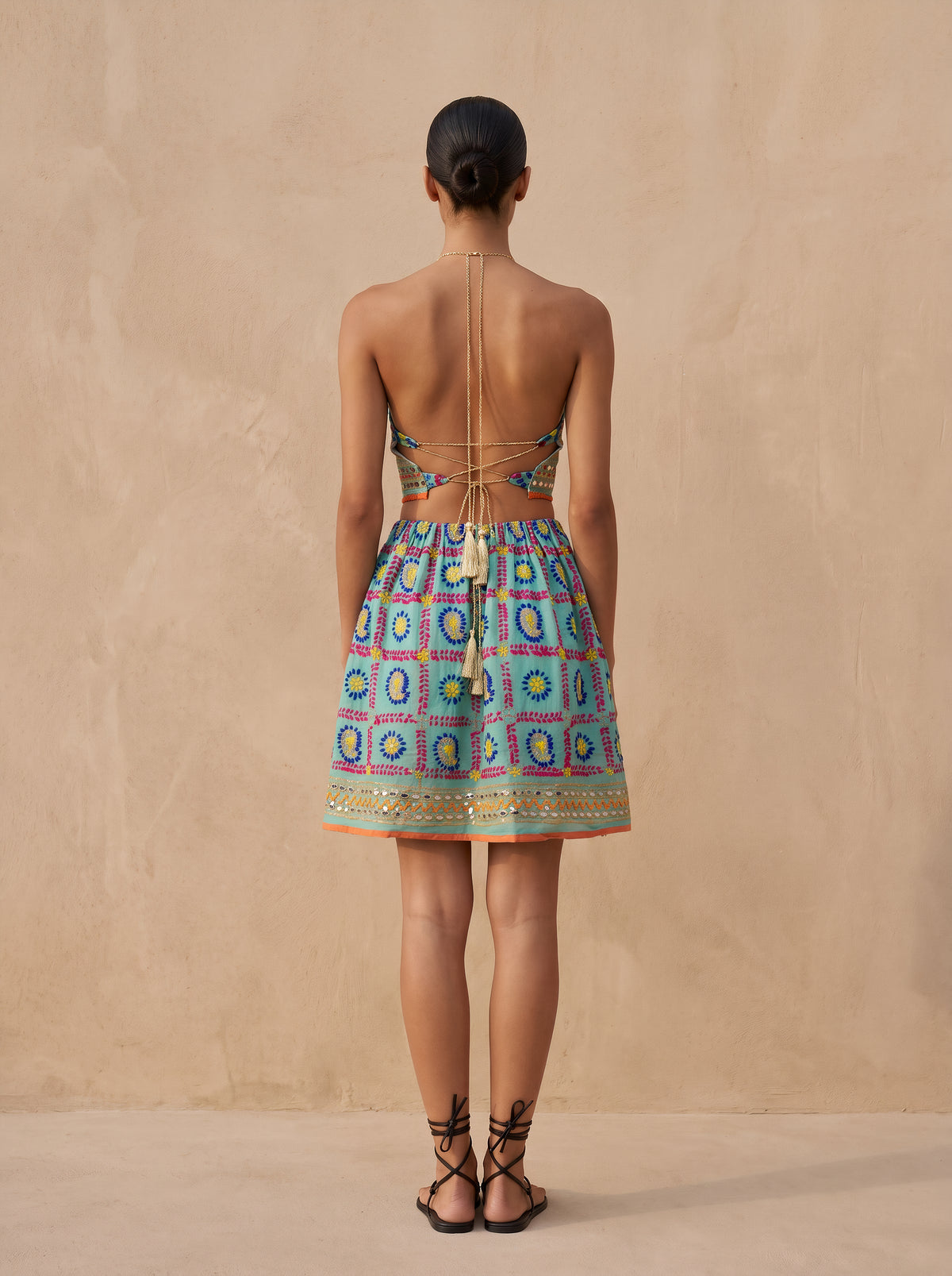 Luna Embroidered Two Piece Set