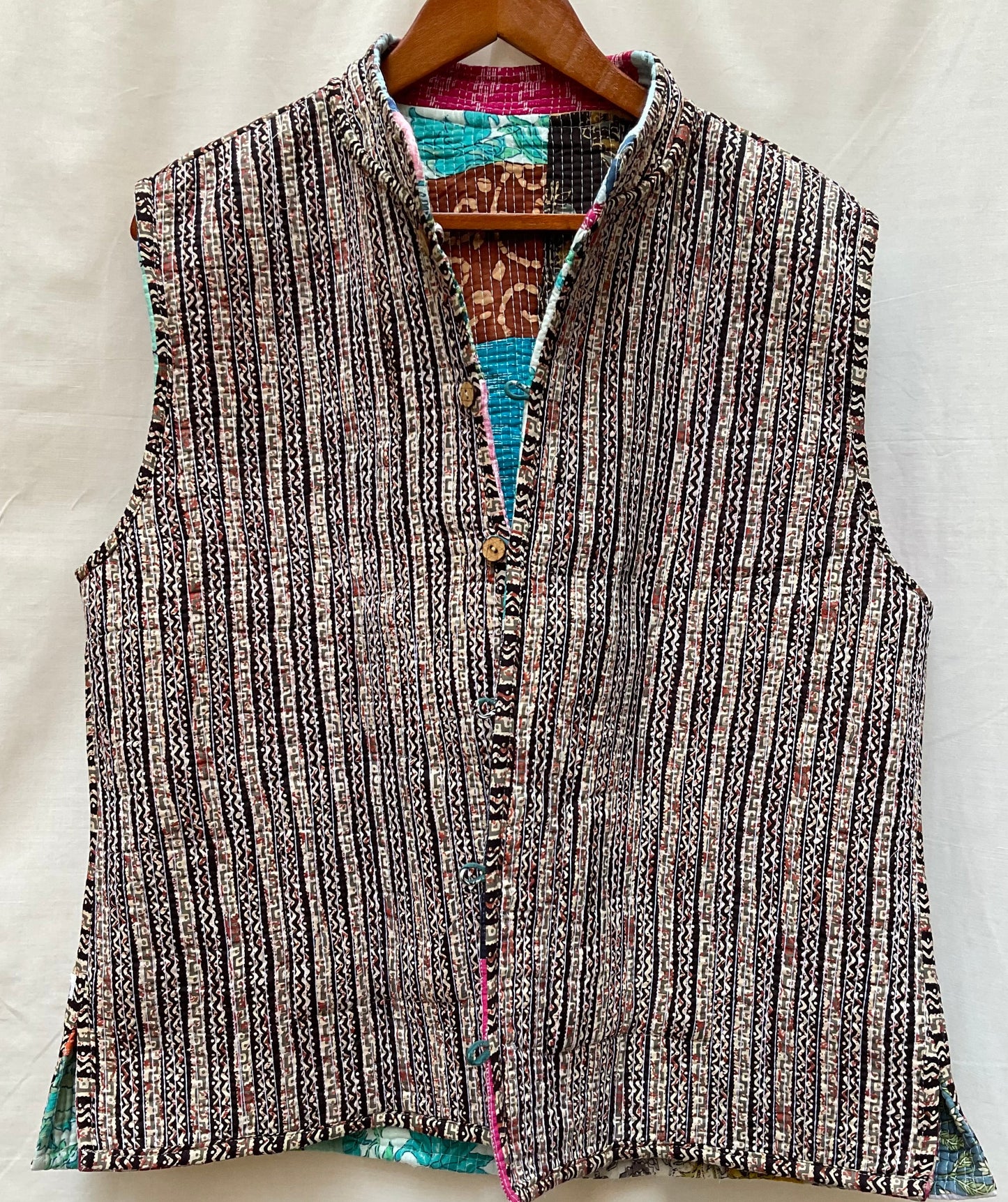 The Reversible Artisan Cotton Jacket|  Back