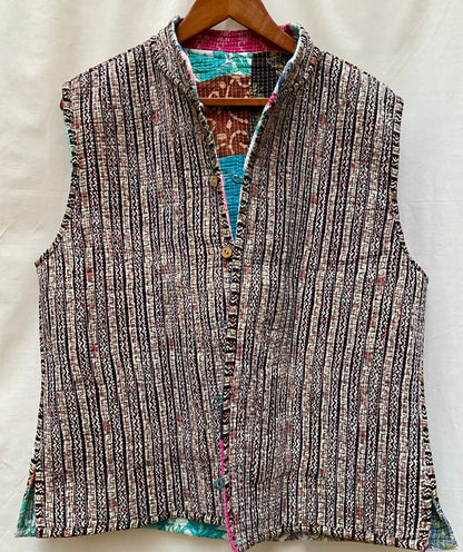 The Reversible Artisan Cotton Jacket|  Back