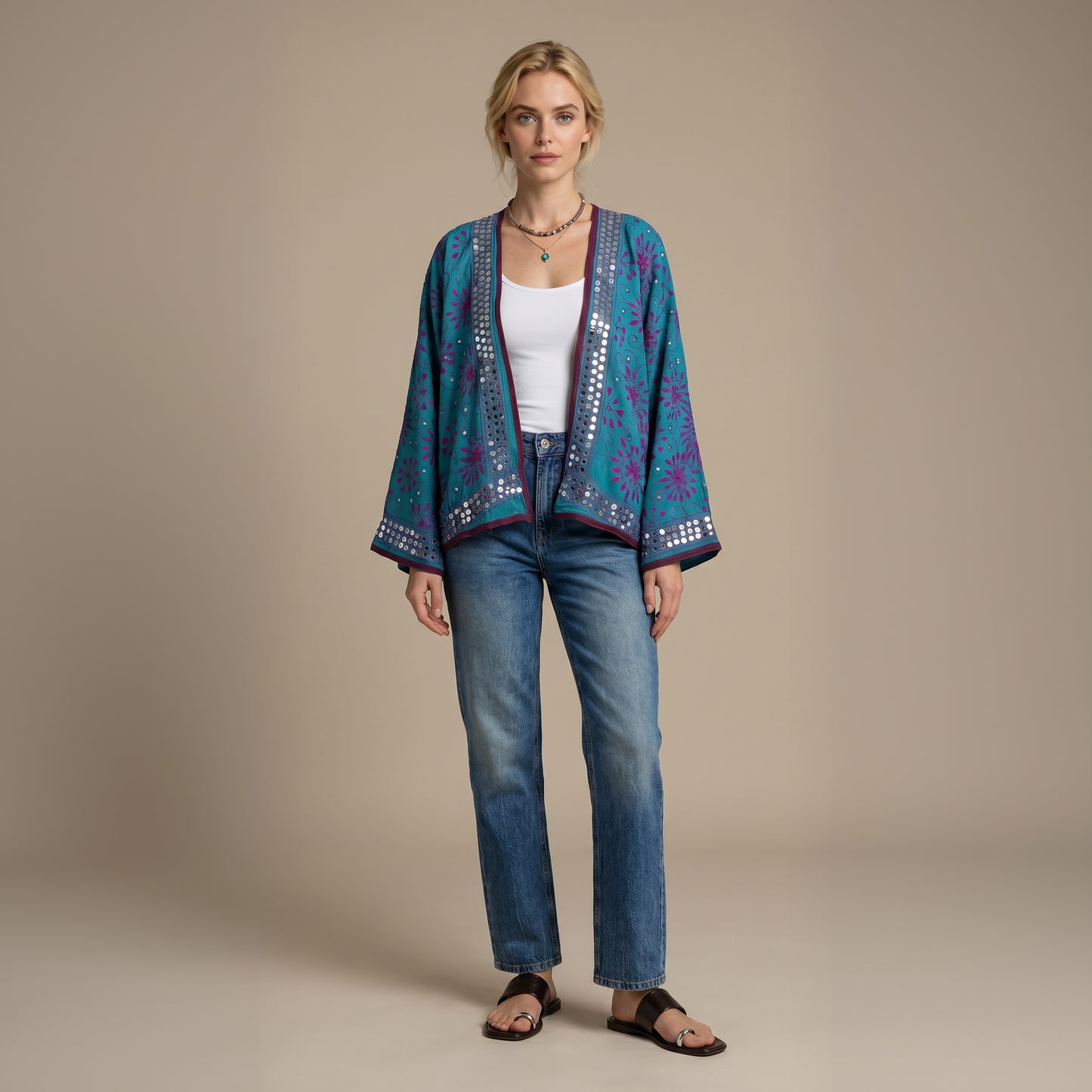 The Artisan Cardigan| Petrol