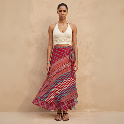 Multi-Wrap Skirt & Dress| Reddish