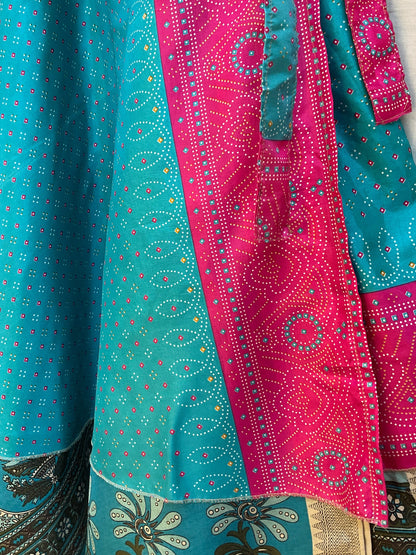 Multi-Wrap Skirt & Dress| Sky Blue Pink