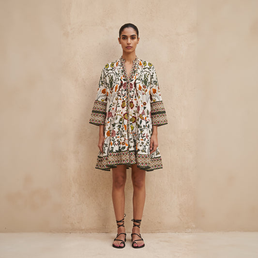The Zephyr Flora Short Dress