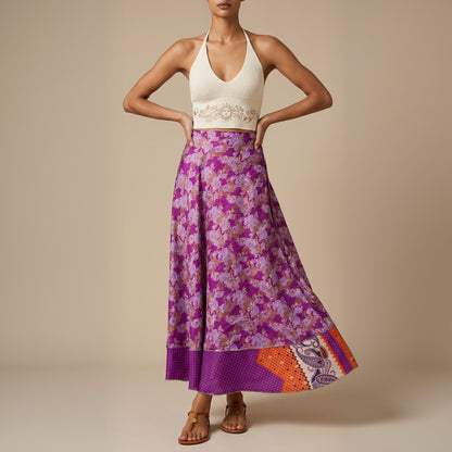 Multi-Wrap Skirt & Dress| Violet