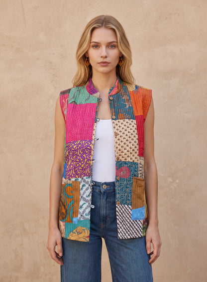 The Reversible Artisan Silk Jacket| ZigzagBack