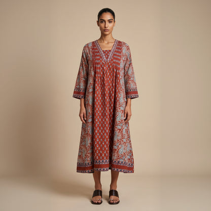 Paisley Heritage Cotton Dress