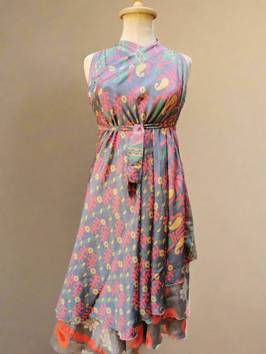 Wrap Silk Skirt