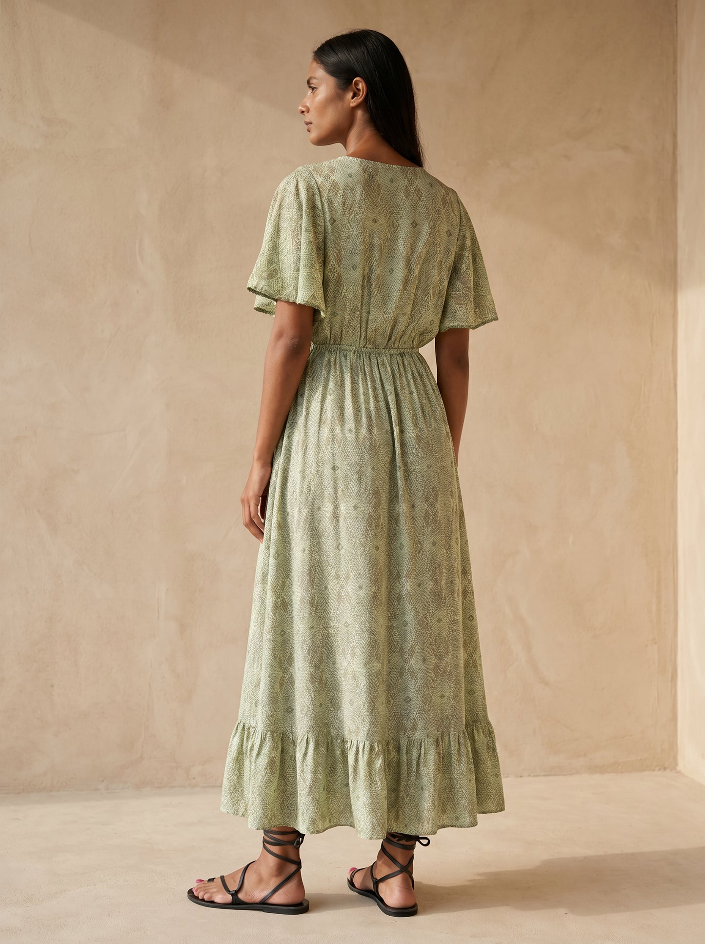 Blossom Silk Dress